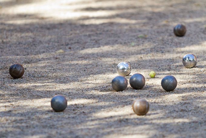 Fritidsaktivitet nr 6
Boccia-banen Kr 50.- pr stk a 3 timer.

